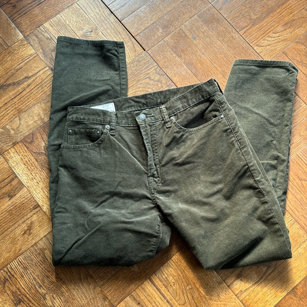 Corduroy, thin wale Gap jeans